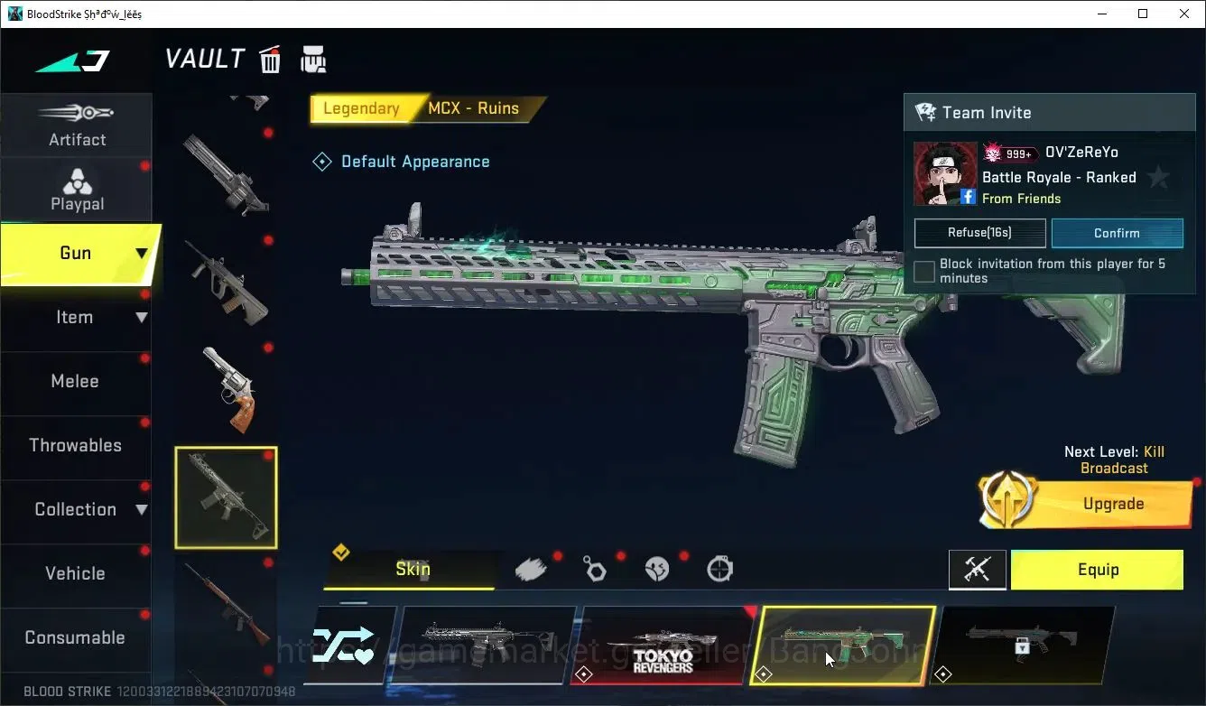 Blood Strike Accounts ASIA|2 ETERNAL:Desert Eagle-Scorpius,FN2000-Vessel image 12