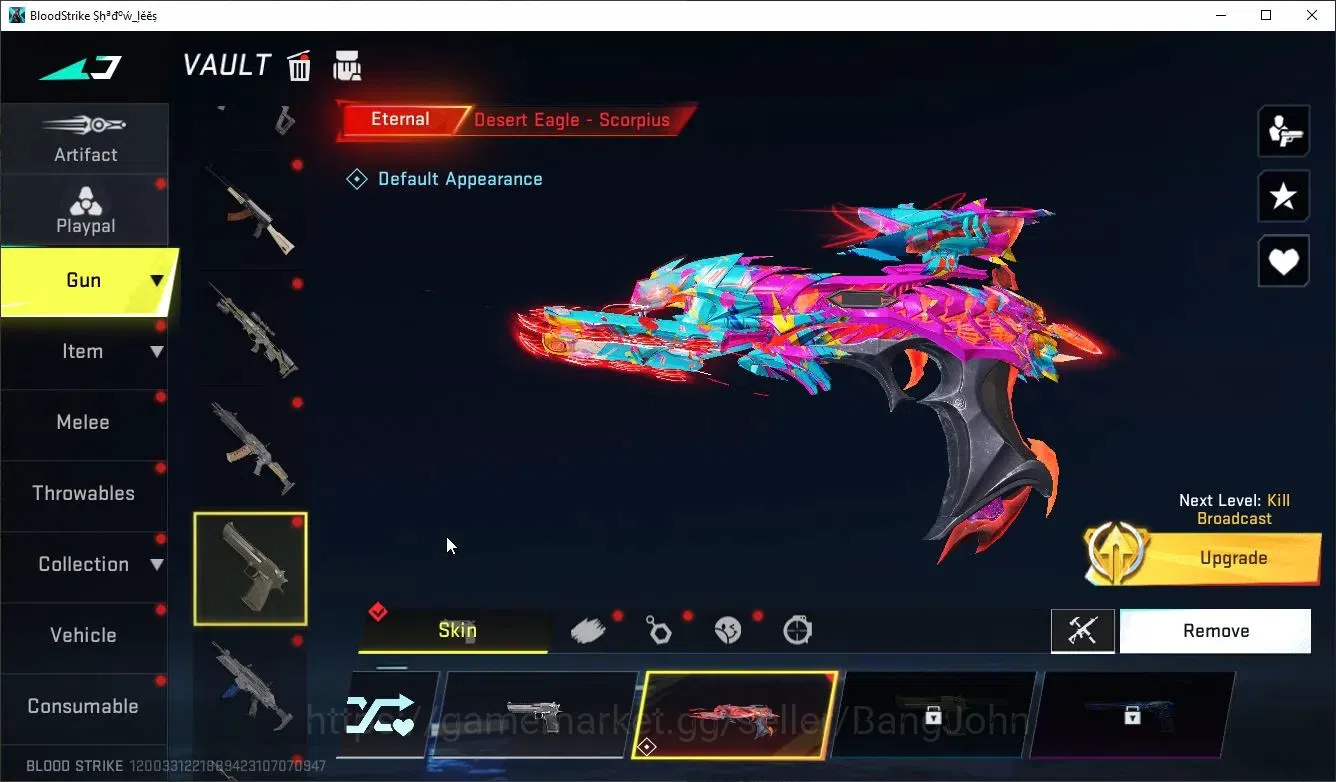 Blood Strike Accounts ASIA|2 ETERNAL:Desert Eagle-Scorpius,FN2000-Vessel image 4