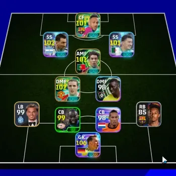 eFootball Accounts Legends & Iconic Players Android|Power 2999|4 Show Time Manuel Neuer,Lionel Messi,Ibrahim Maza|3 Epic