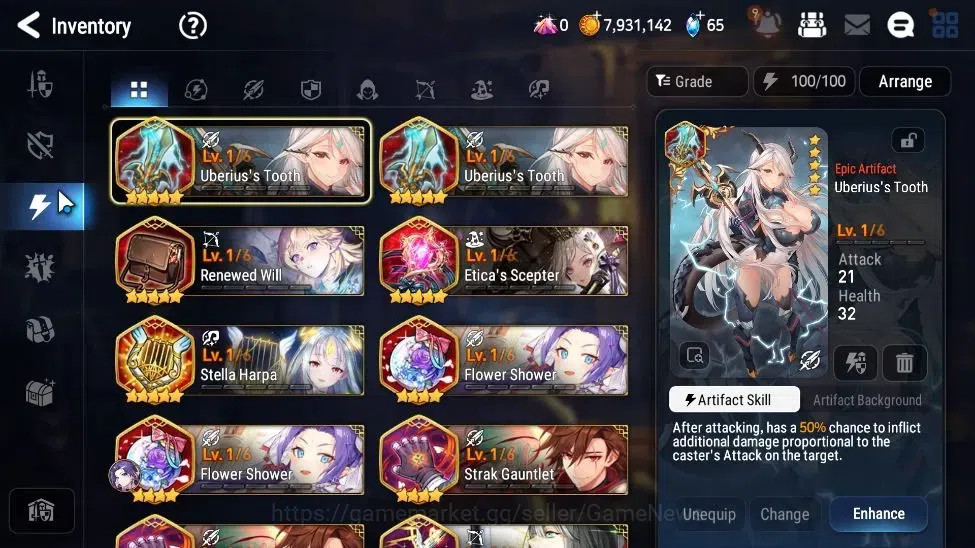 Epic Seven Accounts GLOBAL Unverif|New Era|2 ML(Salome,Empyerean Ilyna image 10