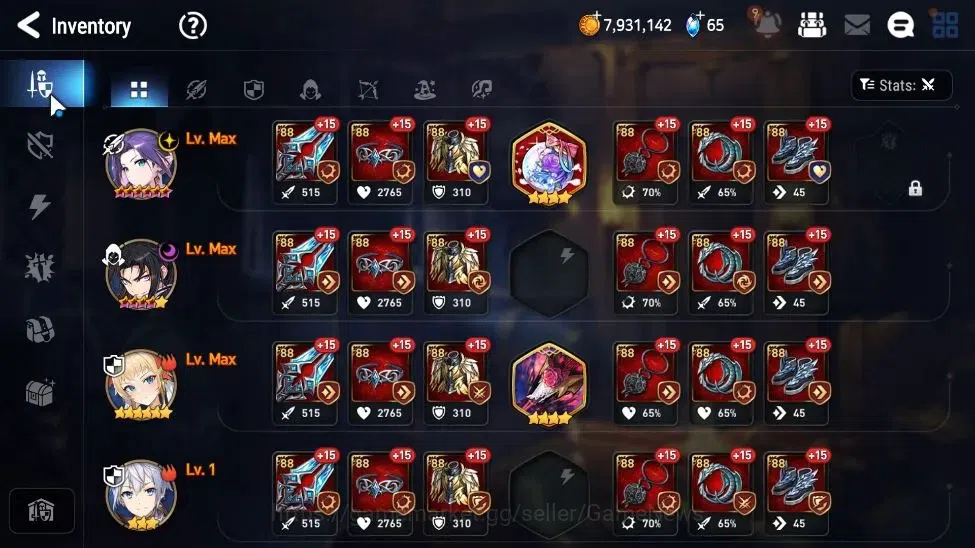Epic Seven Accounts GLOBAL Unverif|New Era|2 ML(Salome,Empyerean Ilyna image 8