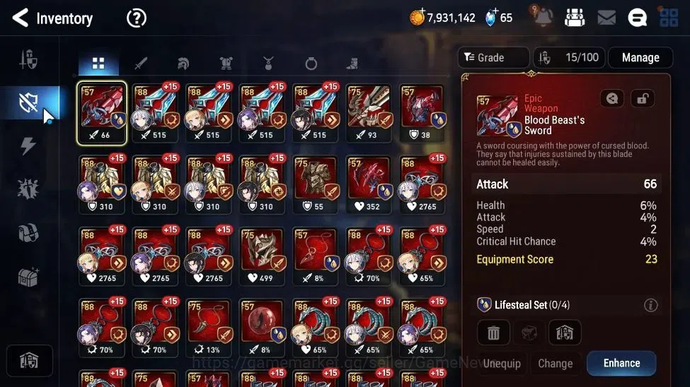 Epic Seven Accounts GLOBAL Unverif|New Era|2 ML(Salome,Empyerean Ilyna image 9