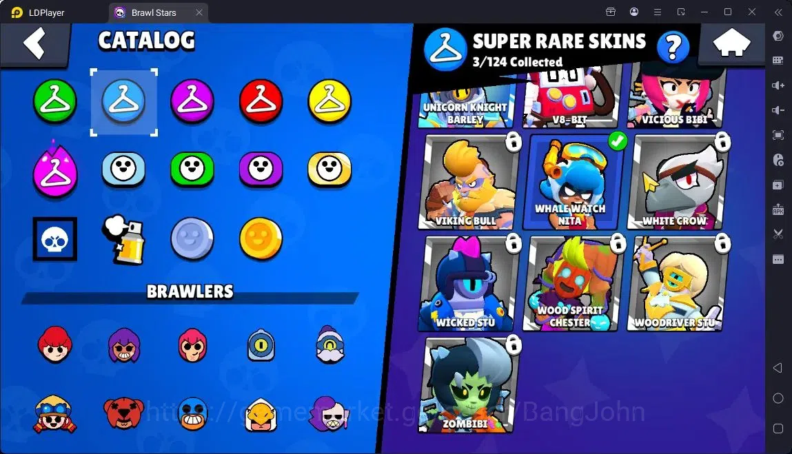 Brawl Stars Accounts Global |Trophy 736|13 Brawler|1 Max Hypercharge(Shelly)|Skins 3 S Rare,1Epic|1080 Bling|27 Gems 11