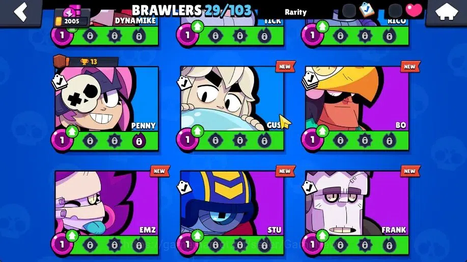 Brawl Stars Accounts 2005 Trophy|29 Brawlers 3 Max Lv (Colette,Melodie, image 11