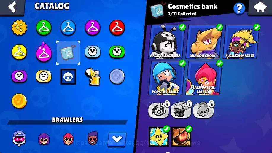 Brawl Stars Accounts 2005 Trophy|29 Brawlers 3 Max Lv (Colette,Melodie, image 18