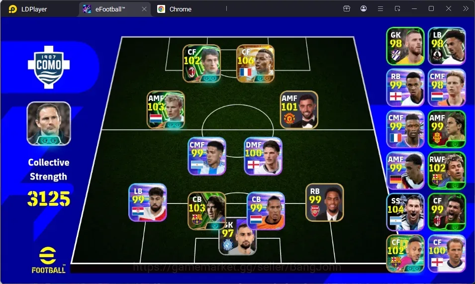eFootball Accounts Legends & Iconic Players Android|PW 3125|BigT Mbappe,Epic Puyol,Epic Massaro,Epic Bergkhamp,Epic 1