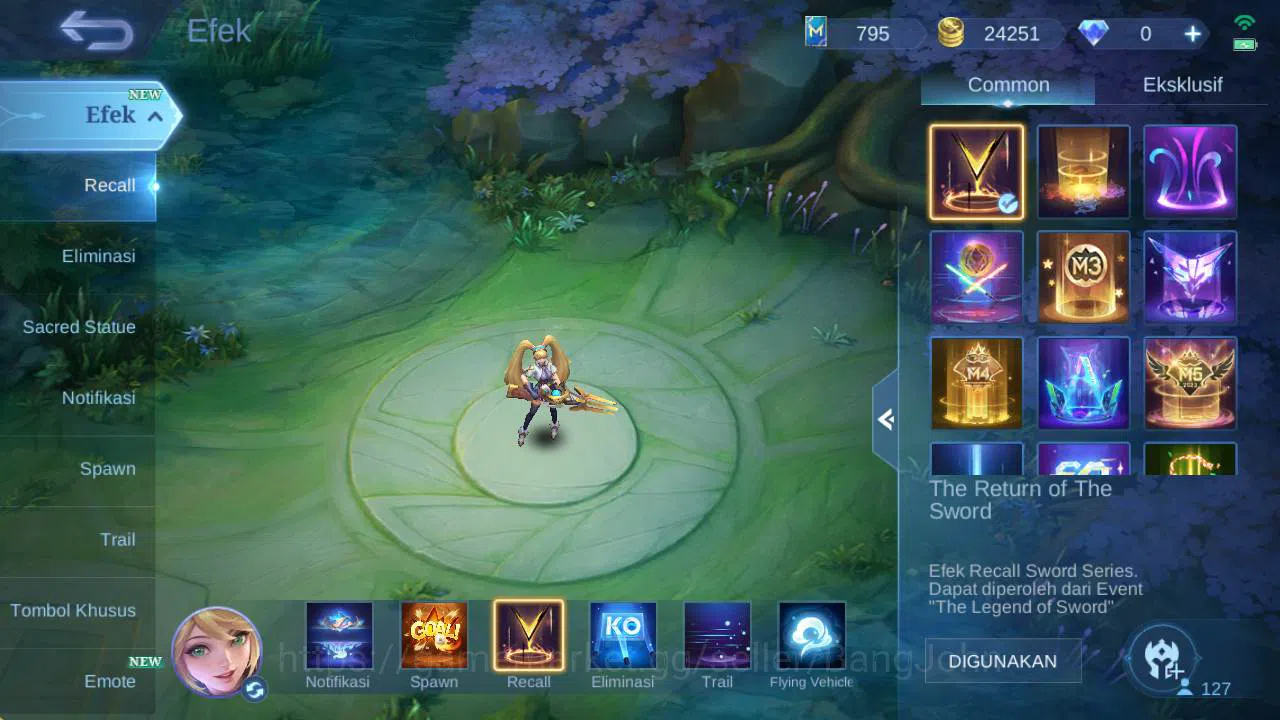 Mobile Legends: Bang Bang Accounts Others hero 126, skin 164 stun chou, kof karina, summer claude, create granger, christ 11