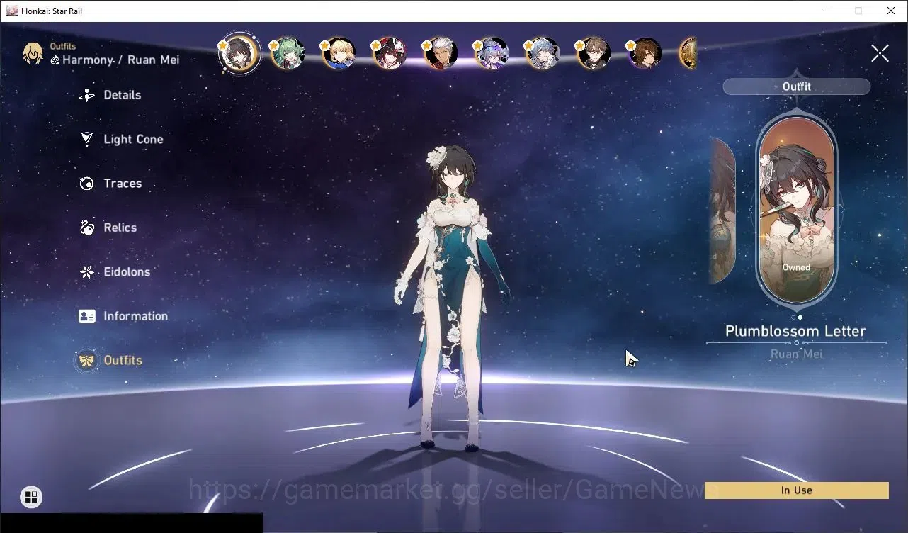 Honkai Star Rail Accounts Others Asia|TL 70|18 Limited|(Phainon E1,SW 999,YaoGuang E1,Archer)+Sign Mortenax 12