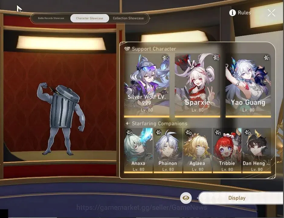 Honkai Star Rail Accounts Others Asia|TL 70|18 Limited|(Phainon E1,SW 999,YaoGuang E1,Archer)+Sign Mortenax 5