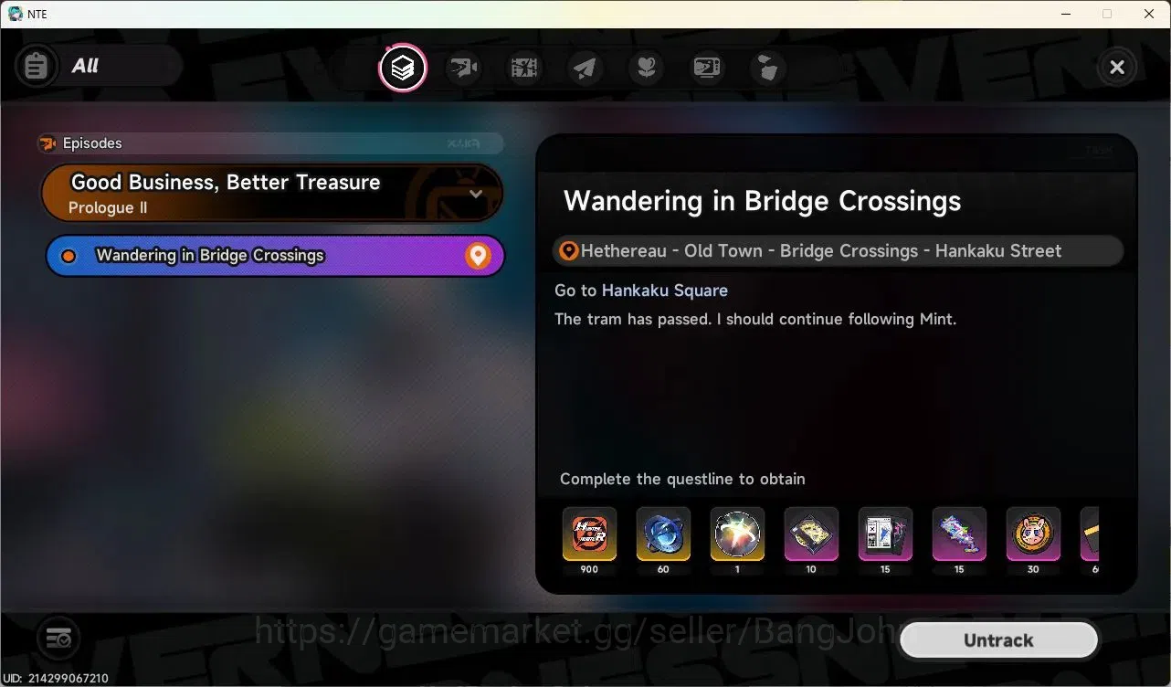 Neverness to Everness Accounts NA|Starter LVL 3, Nanally, 7 Char, MC male, Select image 5