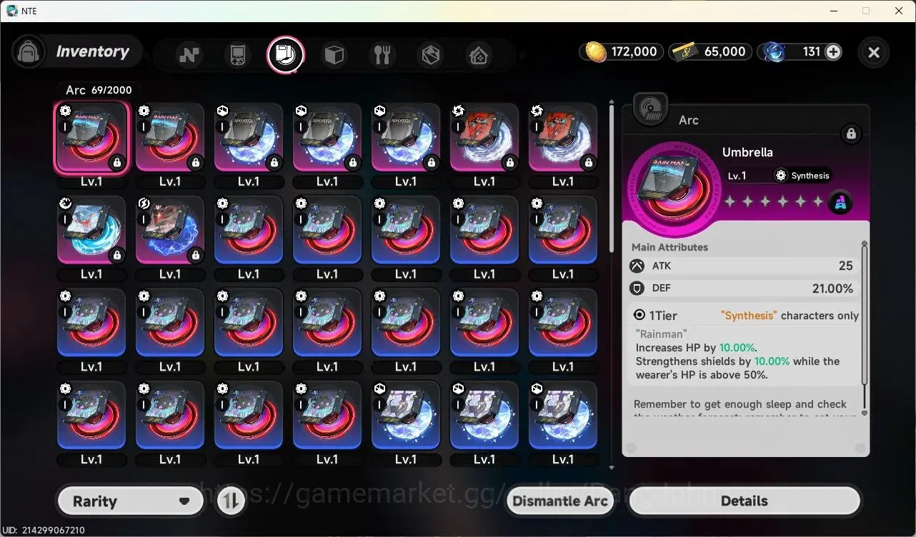 Neverness to Everness Accounts NA|Starter LVL 3, Nanally, 7 Char, MC male, Select image 8