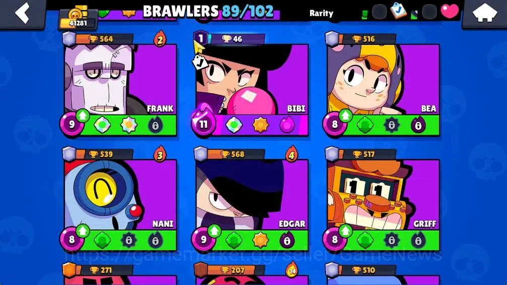 Brawl Stars Accounts 41K Trophy|8,3K Bling| 89 Brawlers, 13 Max Lvl|3 H image 13