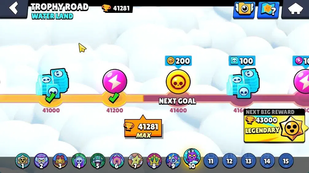 Brawl Stars Accounts 41K Trophy|8,3K Bling| 89 Brawlers, 13 Max Lvl|3 H image 6