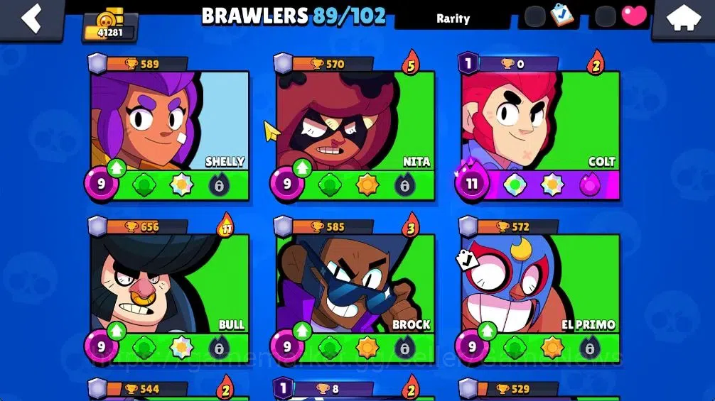 Brawl Stars Accounts 41K Trophy|8,3K Bling| 89 Brawlers, 13 Max Lvl|3 H image 9