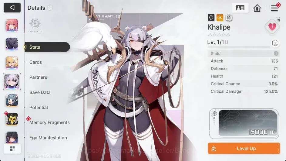 Chaos Zero Nightmare Accounts Global | Lv.54 | 6 SSR | Hidemarie ME2 | Khalipe M image 11