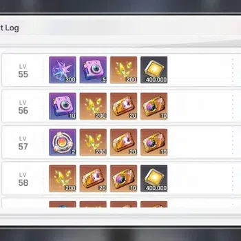 Chaos Zero Nightmare Accounts Global | Lv.54 | 6 SSR | Hidemarie ME2 | Khalipe M image 1