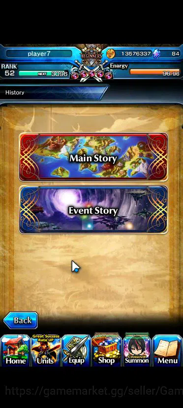 Grand Summoners Accounts Global|Rank 52|14 Asc|InumutaTW,ToimaTW,S Miyu,Isl image 8
