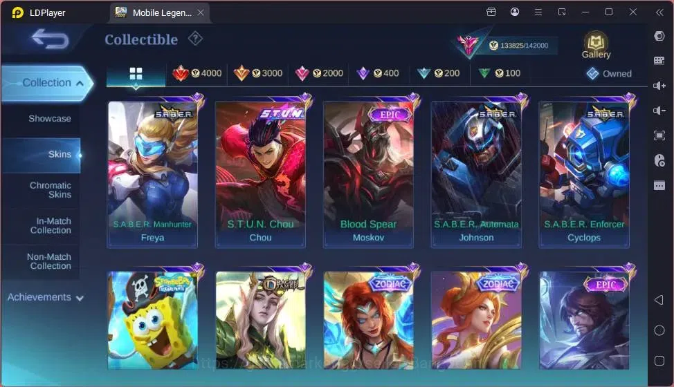 Mobile Legends: Bang Bang Accounts Global|Hero 132|Exalted|Legend Alucard|Collab John image 16