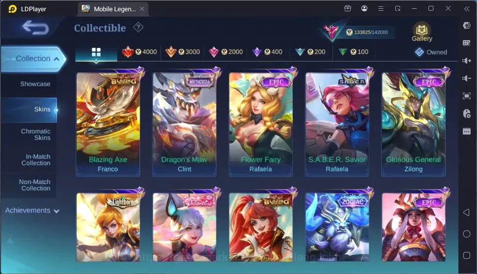Mobile Legends: Bang Bang Accounts Global|Hero 132|Exalted|Legend Alucard|Collab John image 18