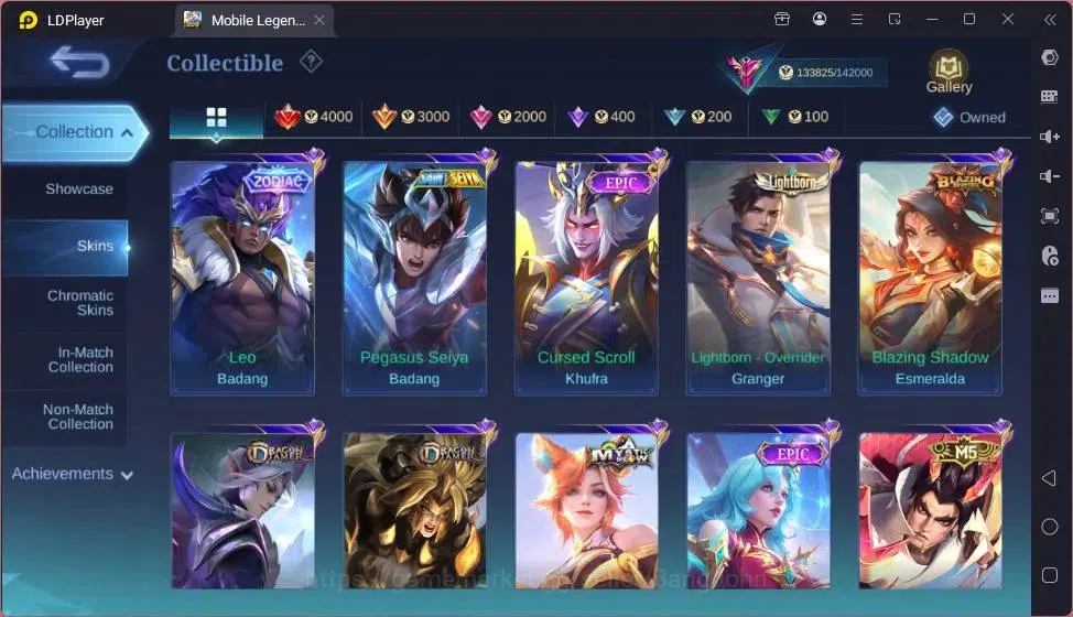 Mobile Legends: Bang Bang Accounts Global|Hero 132|Exalted|Legend Alucard|Collab John image 7