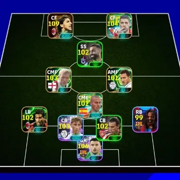 eFootball Accounts Legends & Iconic Players Android|PW 3166|Zlatan Ibrahimovic Big T,Joan Garcia Show T,Luis Suarez