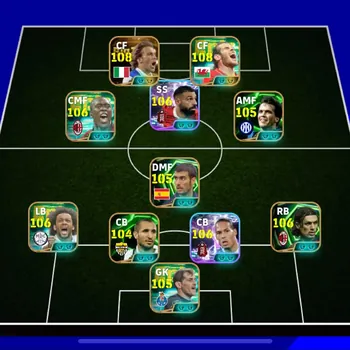 eFootball Accounts Legends & Iconic Players COLECTIVE 3267+ | BIG TIME ALESSANDRO DEL PIERO x GARETH BALE x MOH SALAH x