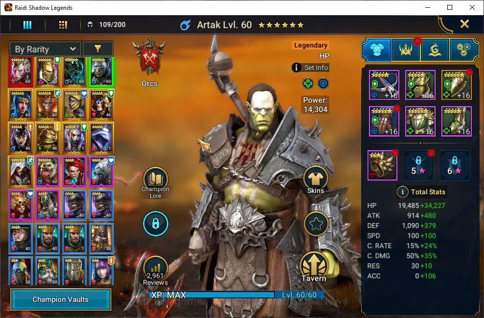 Raid: Shadow Legends Accounts Lv42 885K Power|1 Mythic(StarSage Galathir)+23 Leg image 6