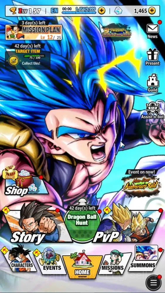 Dragon Ball Legends Accounts Android | Lvl 157|37.8M Total Power|1.4K CC|2 LR|4 image 19