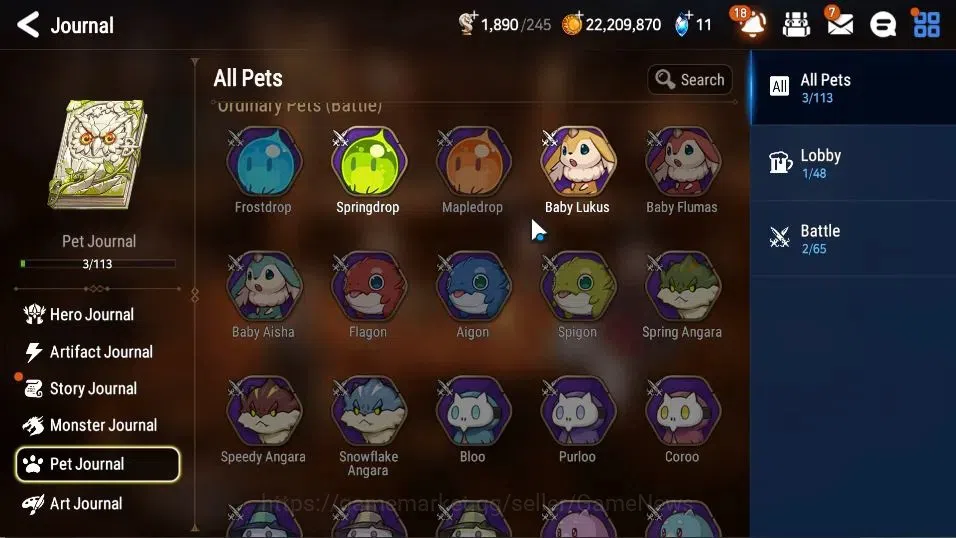 Epic Seven Accounts GLOBAL Unverif|New Era|7 ML(Salome,Spec Sez,Astro image 12