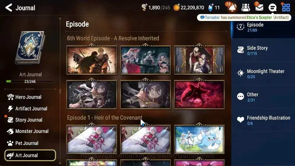 Epic Seven Accounts GLOBAL Unverif|New Era|7 ML(Salome,Spec Sez,Astro image 13