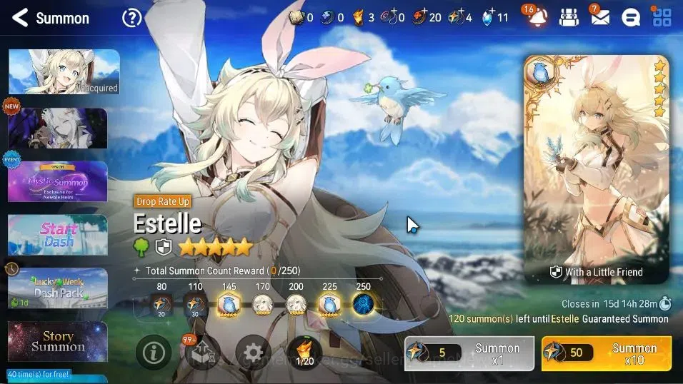Epic Seven Accounts GLOBAL Unverif|New Era|7 ML(Salome,Spec Sez,Astro image 19