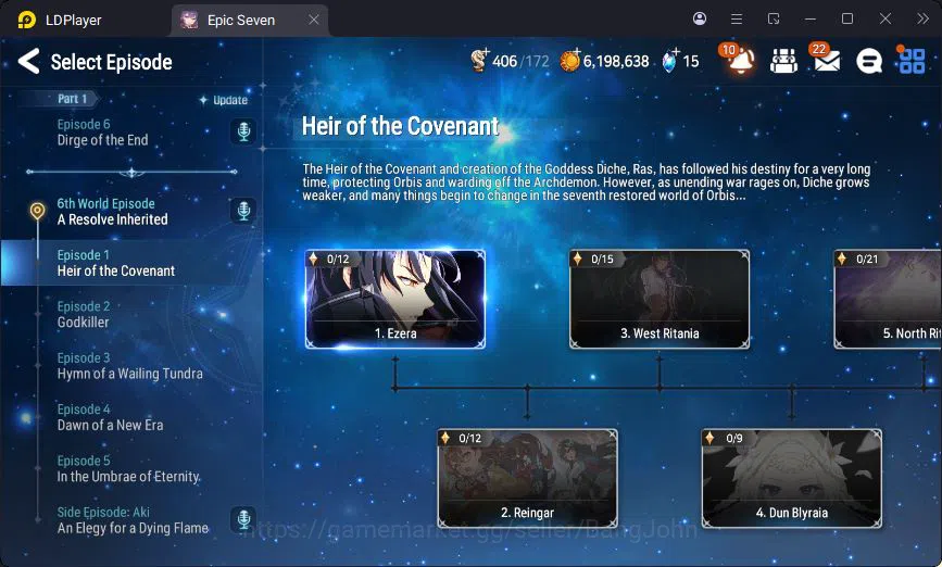 Epic Seven Accounts Global Unverif | 6ML | Tieria | Tenebria | Veronik image 14