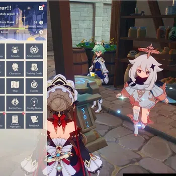 Genshin Impact Accounts Starter ASIA|Best Starter|AR 54|Odette Premium Team|3 Limited (Odette,Sandrone,Columbina)+3 STD|Low