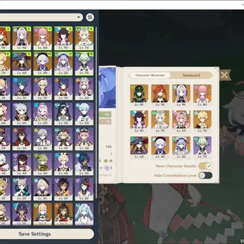 Genshin Impact Accounts Others ASIA|AR 56|7Limit PremMavu,SemiPrem Columbina,PremVaressa,SemiPrem nefer|MC