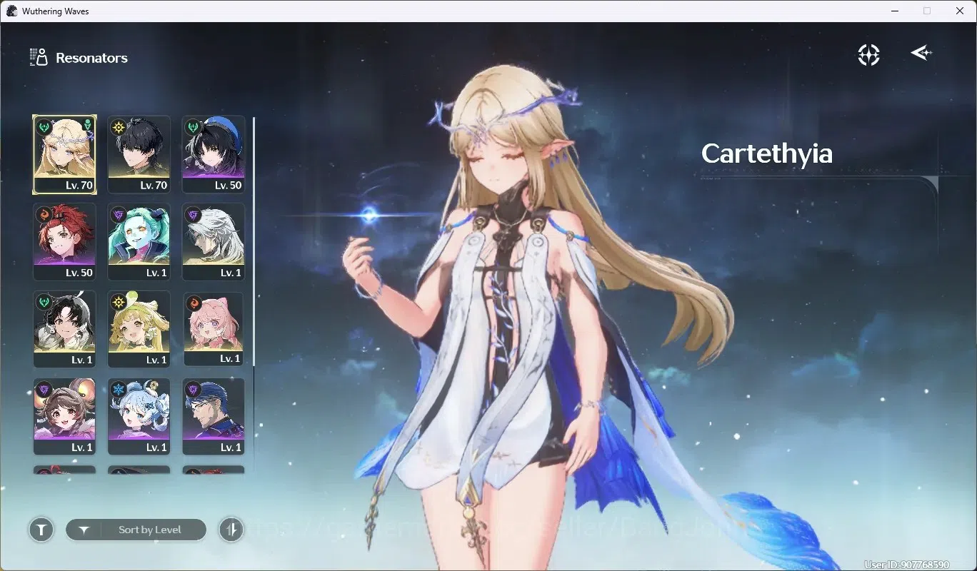 Wuthering Waves Accounts Others SEA|UL 49|Rank 5|2 Char Limited [Cartethyia RC6, Rebecca]|Mc Male|TakeMail WW161B 2