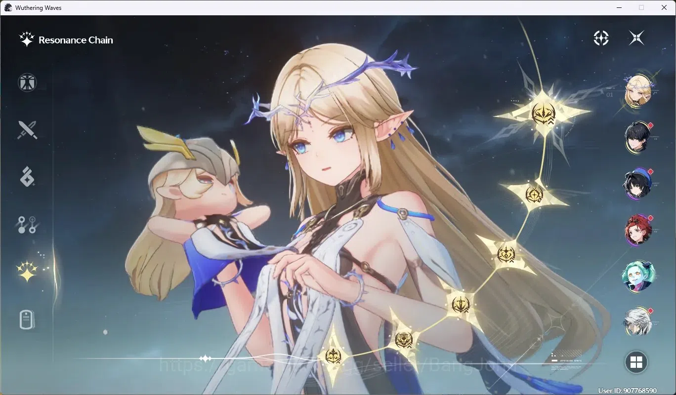 Wuthering Waves Accounts Others SEA|UL 49|Rank 5|2 Char Limited [Cartethyia RC6, Rebecca]|Mc Male|TakeMail WW161B 3
