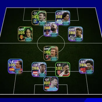 eFootball Accounts Legends & Iconic Players EFOOTBALL 2027 | BLITZ MOH SALAH,A PIRLO,TOTTI,ANDRY SEVCHENKO,L CUCURELA,J