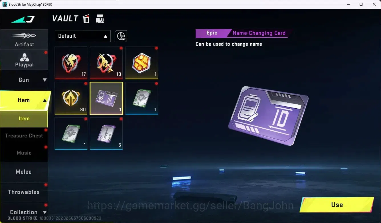 Blood Strike Accounts ASIA|Collab MCX - EVA-00|3 Legendary Gun|Collab Et image 6