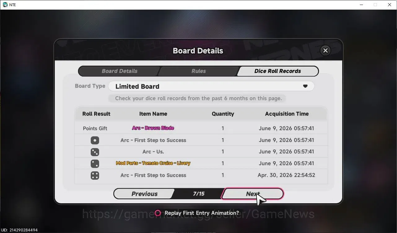 Neverness to Everness Accounts GLOBAL SEA|HL 3|1 Limited S-Class| Shinku |Tomato Livery|+1 S-Class Selector Box|Selector 4