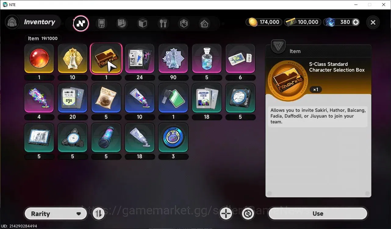 Neverness to Everness Accounts GLOBAL SEA|HL 3|1 Limited S-Class| Shinku |Tomato Livery|+1 S-Class Selector Box|Selector 6