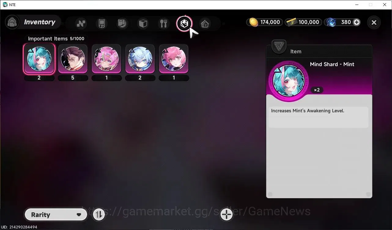 Neverness to Everness Accounts GLOBAL SEA|HL 3|1 Limited S-Class| Shinku |Tomato Livery|+1 S-Class Selector Box|Selector 8