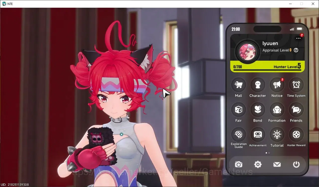 Neverness to Everness Accounts Global EU|HL 5| 1 SSR Nanally Awk 1 + Phoenix Kick Skin & SSR Selector|1 S Arc|Selector 43/50 4