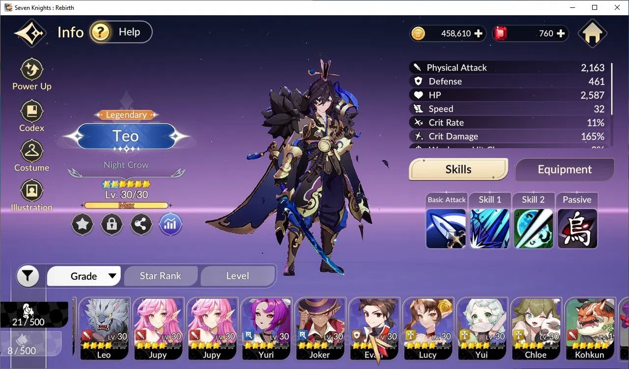 Seven Knights Re:Birth Accounts [Re:BIRTH] Global3000xxx|7 Legendary|(TeoTc2,Ace,R image 2