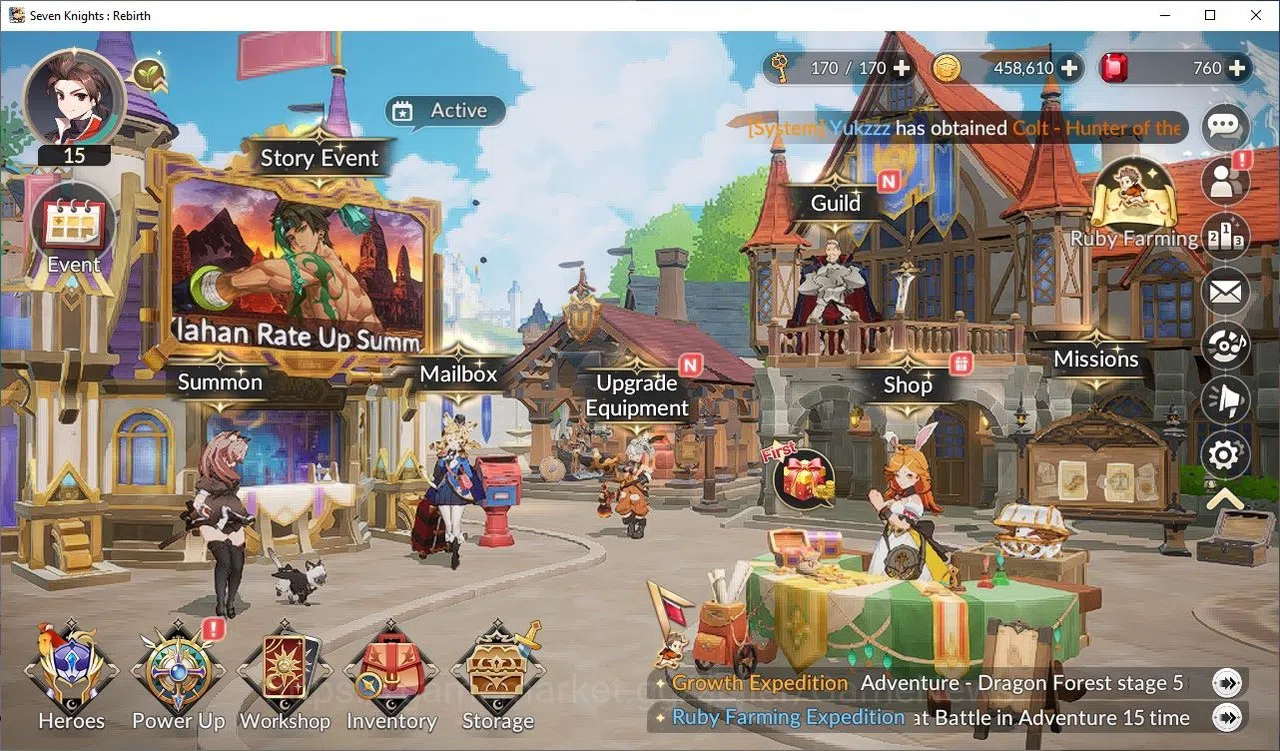 Seven Knights Re:Birth Accounts [Re:BIRTH] Global3000xxx|7 Legendary|(TeoTc2,Ace,R image 3
