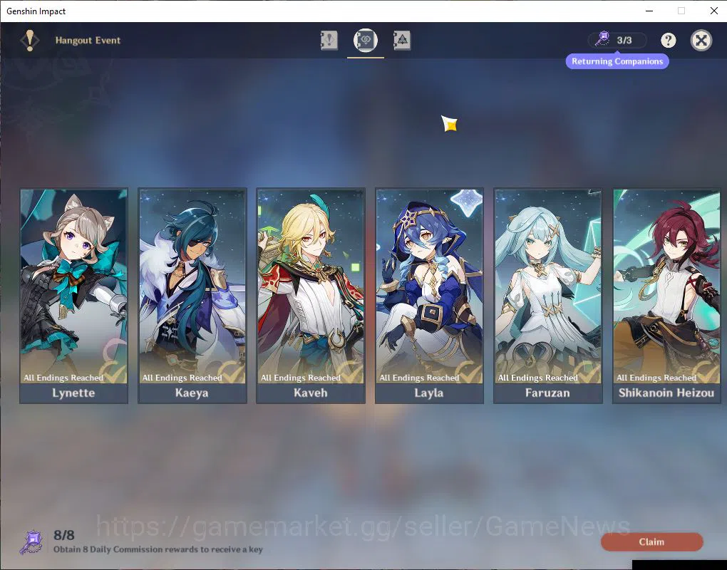 Genshin Impact Accounts ASIA|AR60|PremTeam [Mavuika,Xilonen,Citlali]|21Lim image 13