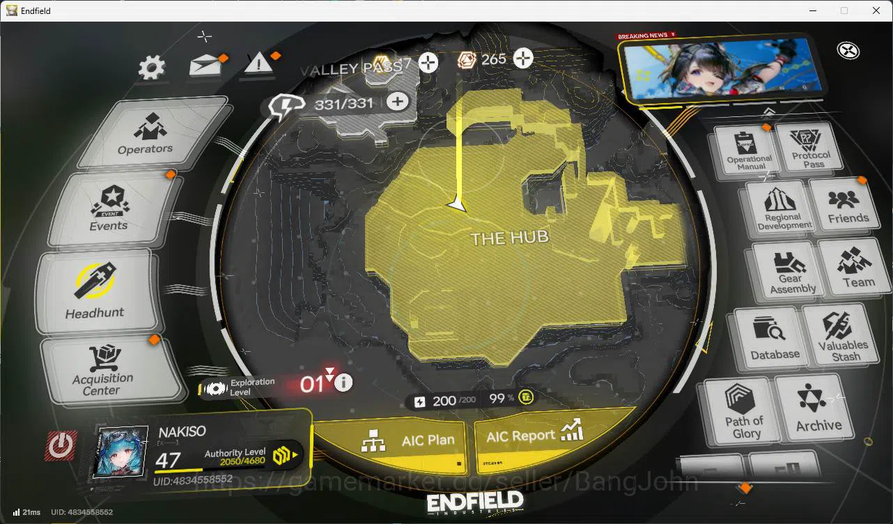 Arknights: Endfield Accounts ASIA | lv 47 yvonn, last rite, tangtang, Ardelia, image 3