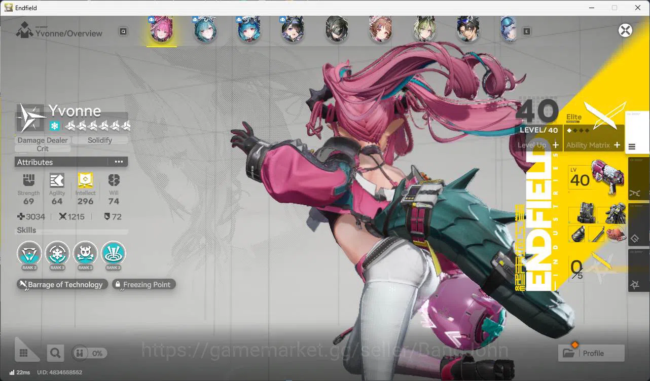 Arknights: Endfield Accounts ASIA | lv 47 yvonn, last rite, tangtang, Ardelia, image 6