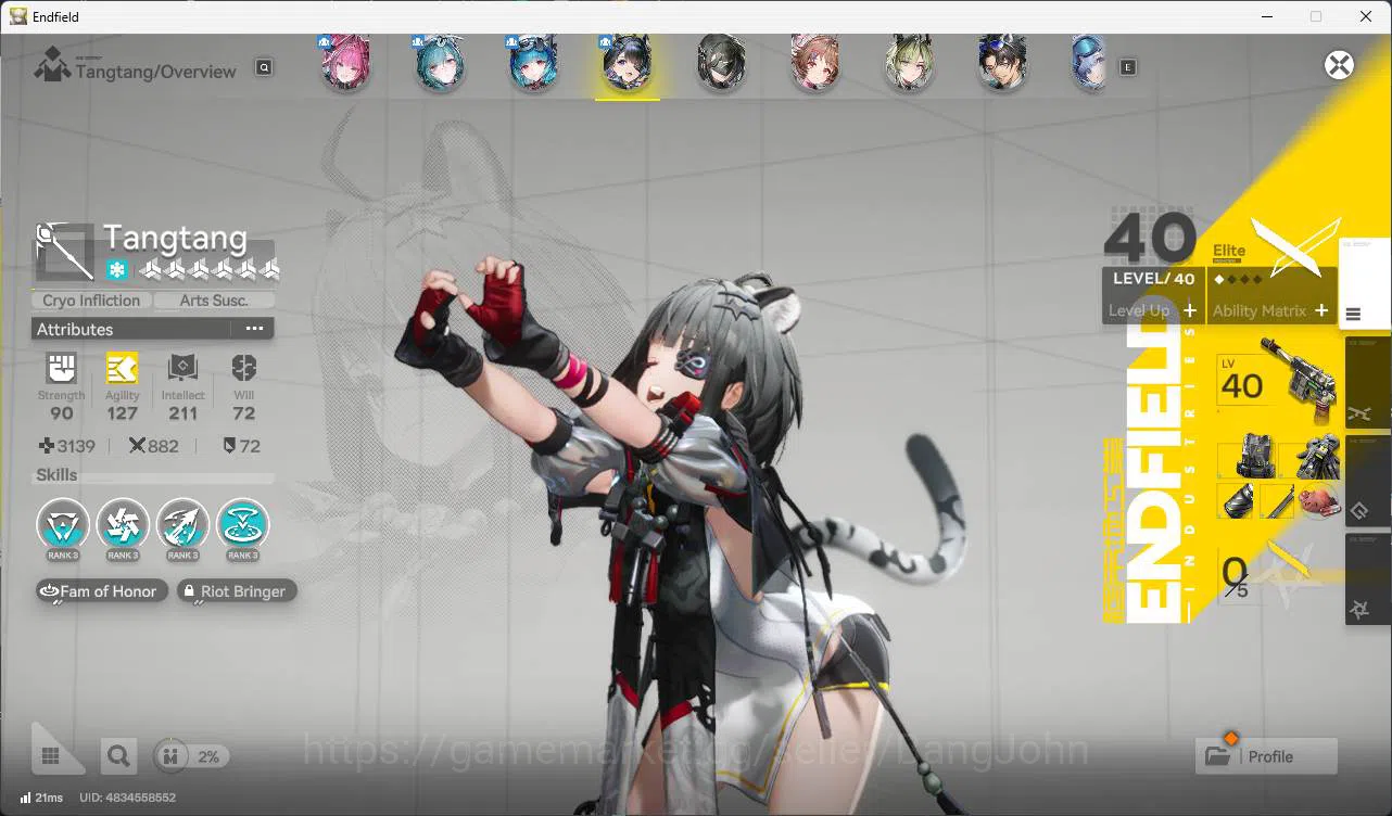 Arknights: Endfield Accounts ASIA | lv 47 yvonn, last rite, tangtang, Ardelia, image 8