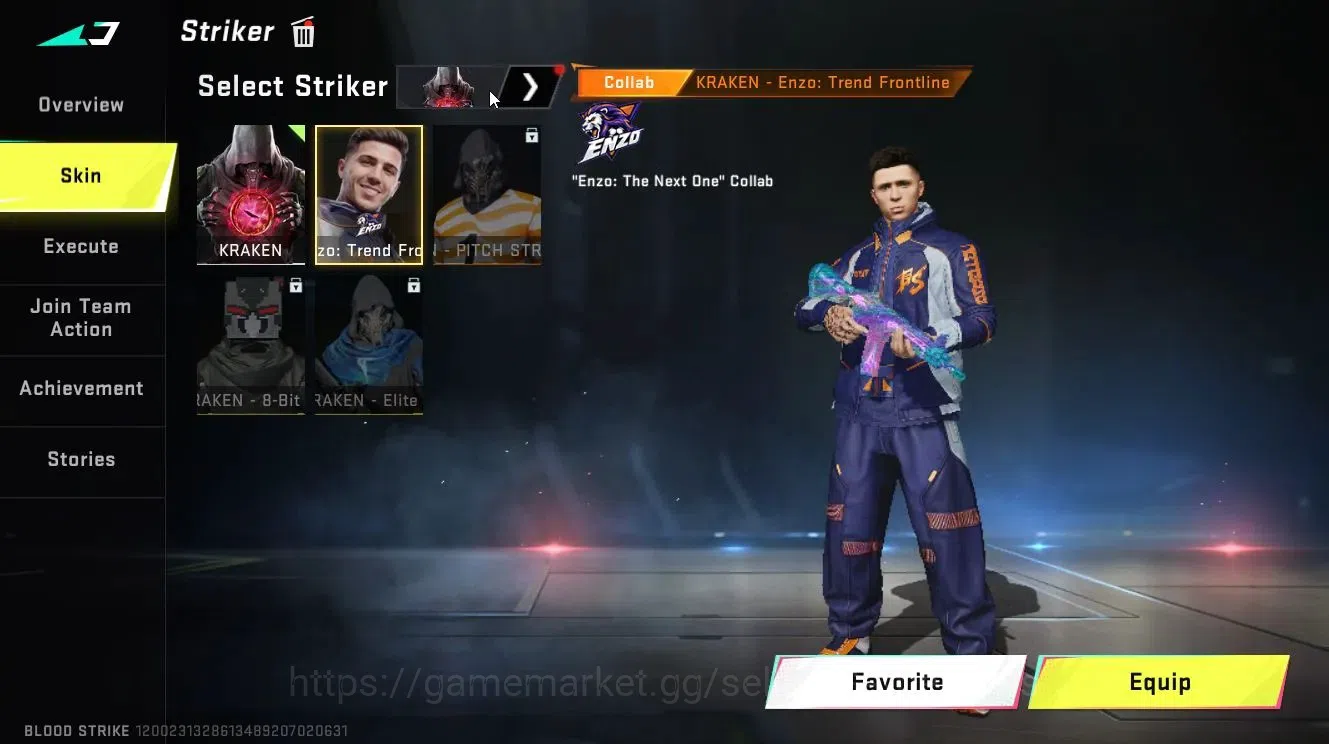 Blood Strike Accounts ASIA|ULTRA [EMMA-Pitch Sweety|Collab ENZO[Kraken]+ image 11