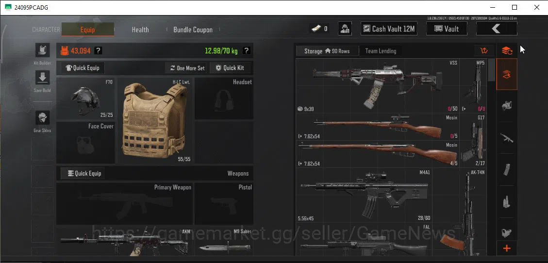 Arena Breakout Accounts MOBILE Lv30|SV 14,9M|CV 12,6M|Squire VSS|SS SCAR-L image 9